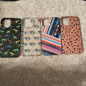 LOT of 4 Casely Cases for iPhone 12 Pro Max